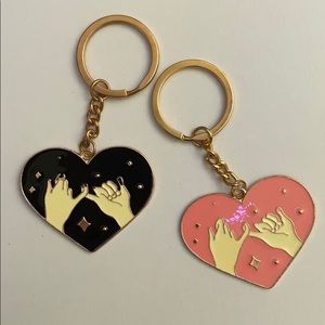 best friend keychains